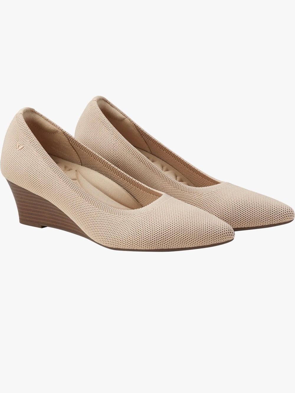 Vivaia Tamia Almond Toe Wedge Shoes Woman’s Size 41.5 US 10
